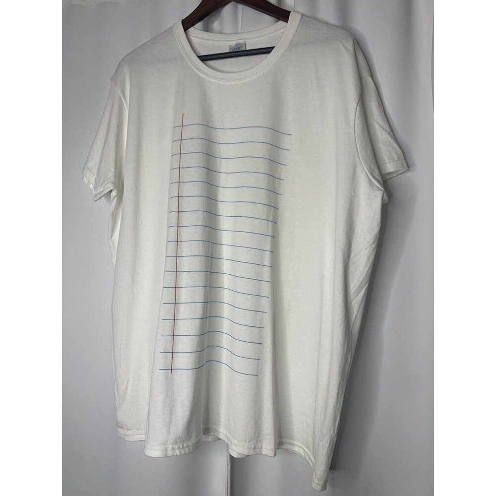 Teacher Piece of Paper tee t shirt unisex 2X gildan